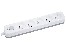 Przedłużacz TRACER Grid 5S 1,5m (5 gniazd,wyłącznik, white&grey)