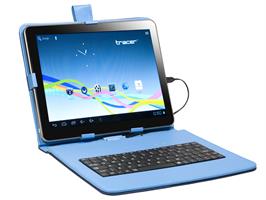 Etui na tablet z klawiaturą TRACER 9,7" Walker Blue Micro