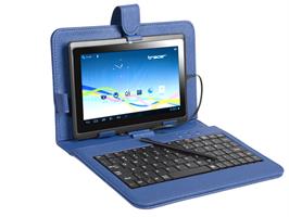 Etui na tablet z klawiaturą TRACER 7" Navy Blue Micr